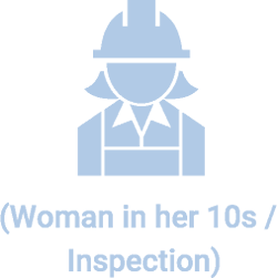 (Woman in her 10s / Inspection)