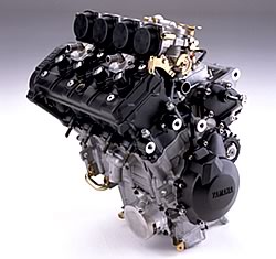 New engine with 90% new parts including new-design pistons