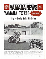 1972 Yamaha News No.10