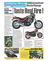 1985 Yamaha News No.8