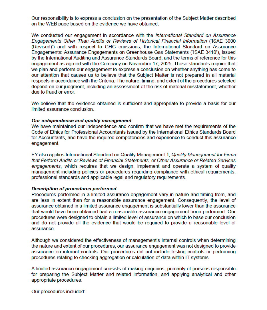 External Assurance