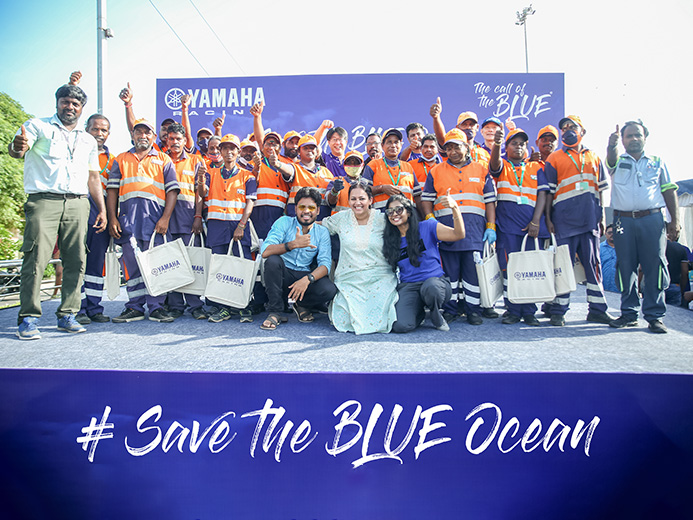 Launched the “Save the Blue Ocean” ride