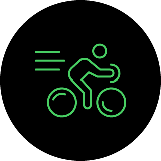 Increased power and riding range