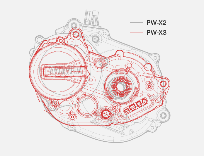 Yamaha PW-X Motore X0P11 per eBike con batteria Yamaha