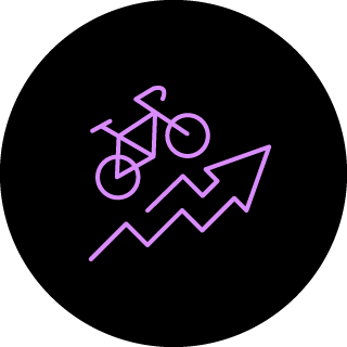 Increased power and riding range