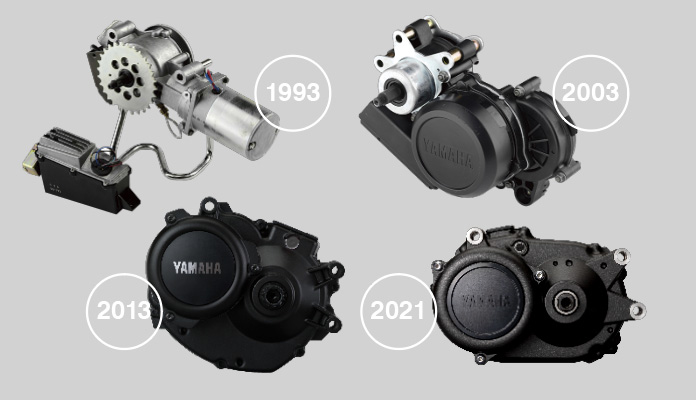 Yamaha e store bike motor price