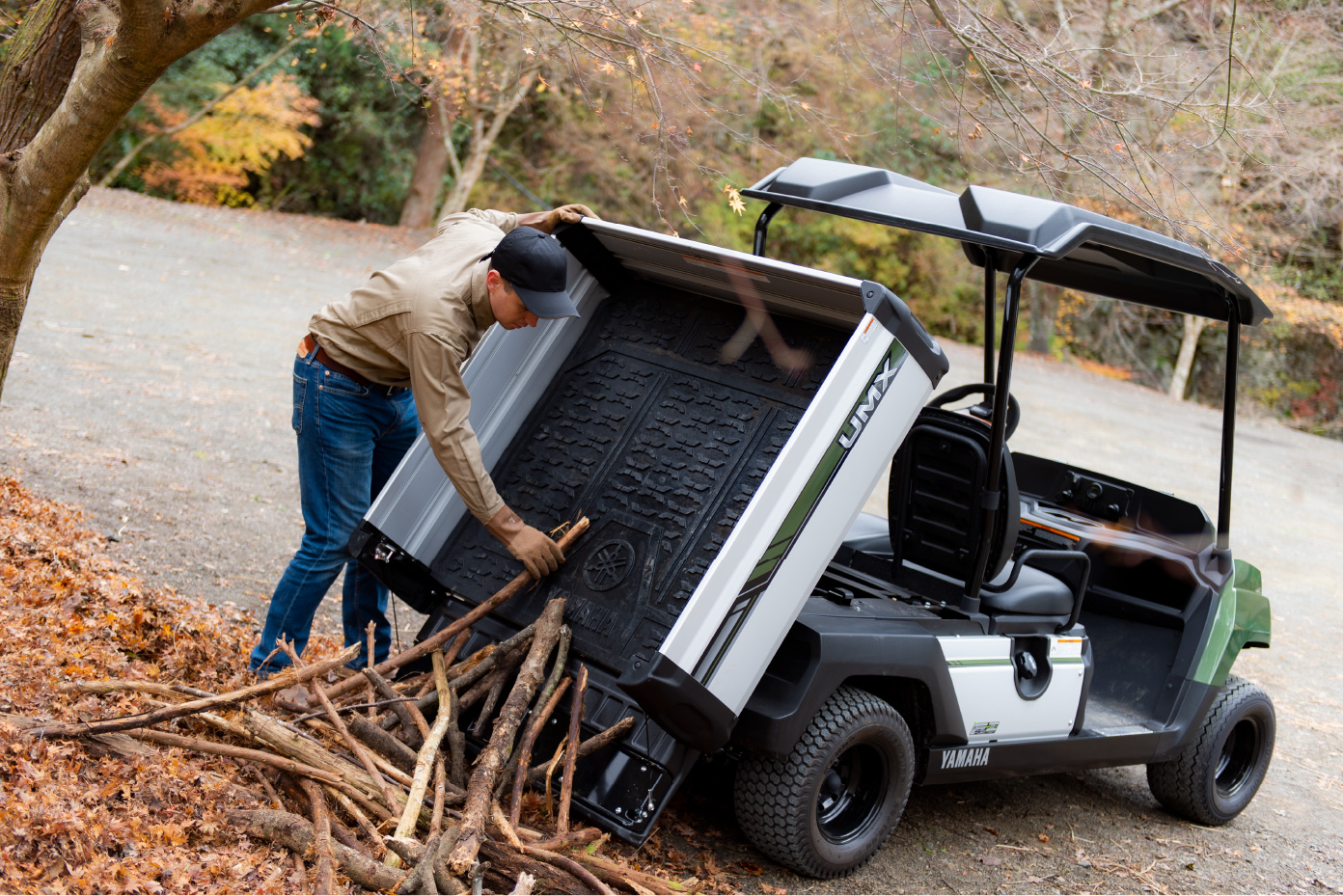 Yamaha electric deals utility vehicle