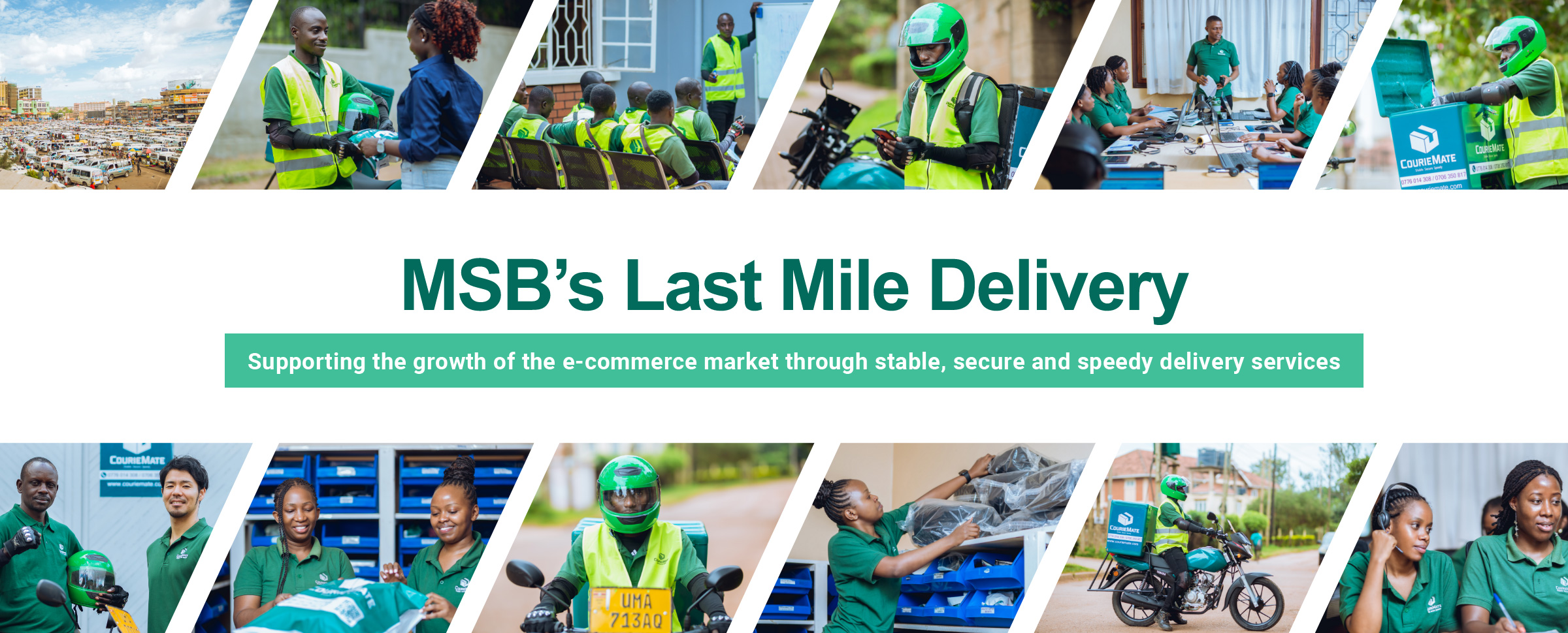 MSB’s Last Mile Delivery　Supporting the growth of the e-commerce market through stable, secure and speedy delivery services