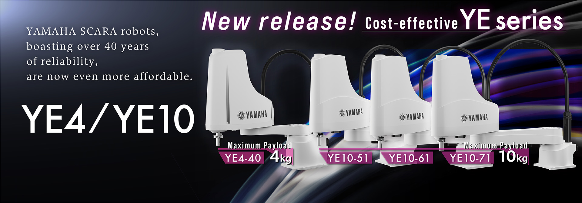 YE Series Cost-Effective SCARA Robots