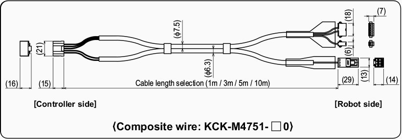 Composite wire : KCK-M4751-□0
