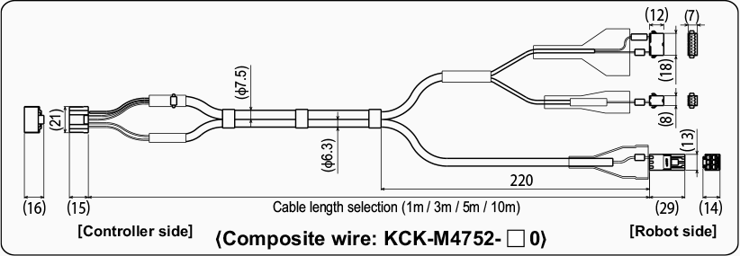 Composite wire : KCK-M4752-□0