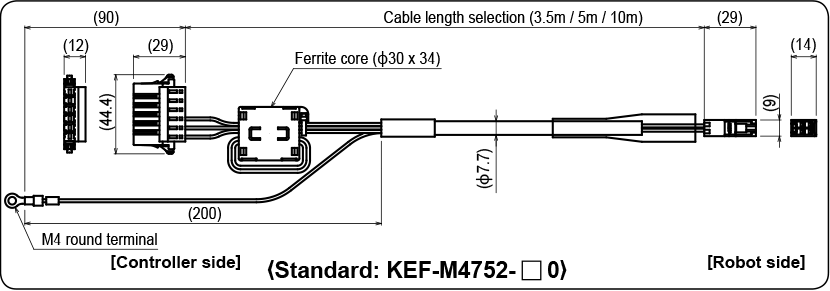 Standard : KEF-M4752-□0