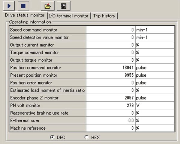 Monitoring function