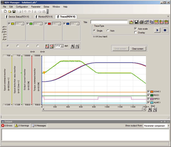 Operation tracing function