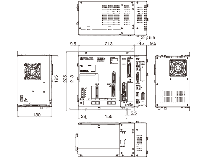 RCX320 + RCXiVY2+ External view