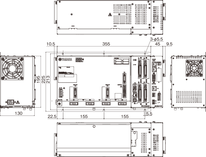 RCX340 + RCXiVY2+ External view