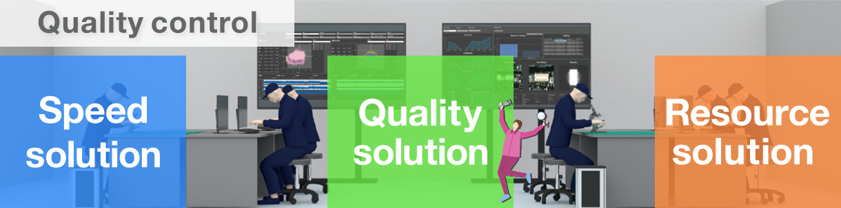 Realizing quality that satisfies Quantity x Quality x Labor-saving: SMT solution