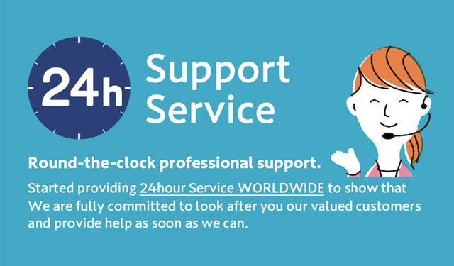 24h Support Service
