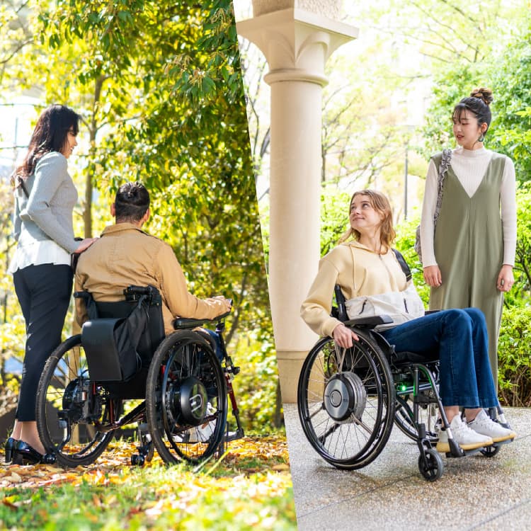 Electric Power Unit for Wheelchairs