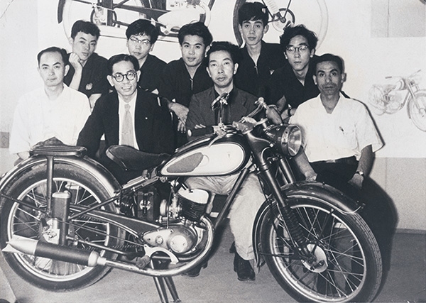 The members of GK that designed the YA-1