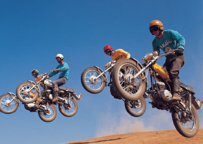 Developed a new genre of motorcycles that can be used on public roads and for off-road riding