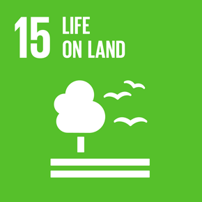 SDGs Goal 15: Sustainably manage forests, combat desertification, halt and reverse land degradation, halt biodiversity loss