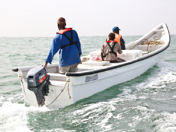 Introducing outboard motors(through grant assistance for marine products)