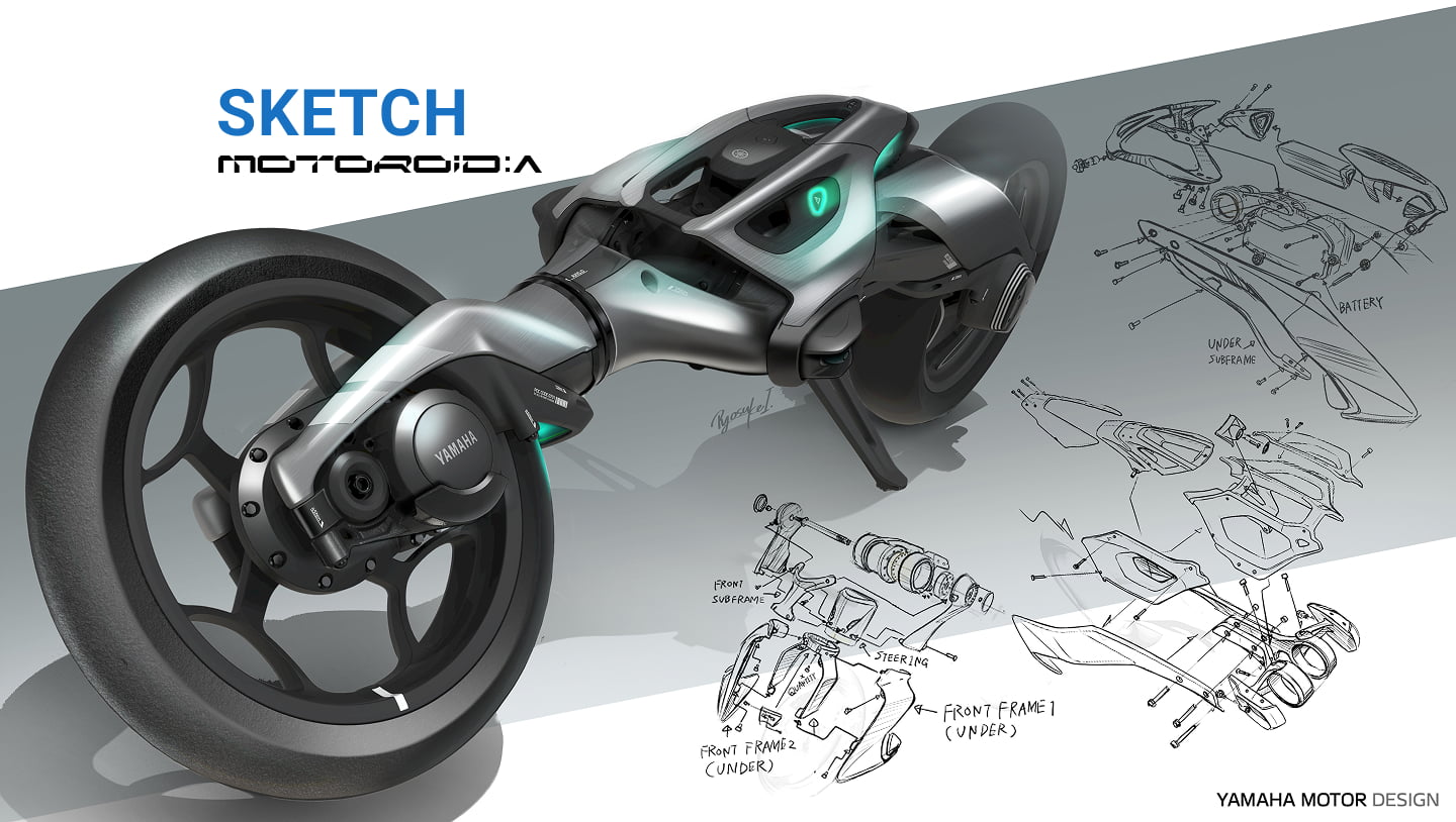 SKETCH MOTOROiD : Λ 