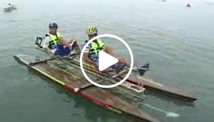 「ソーラー＆人力ボートレース全日本選手権大会2006」への挑戦（MP4:5.9MB）