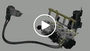 二輪車用電子制御スロットルYCC-Tのシステム動作（MP4:2.4MB）