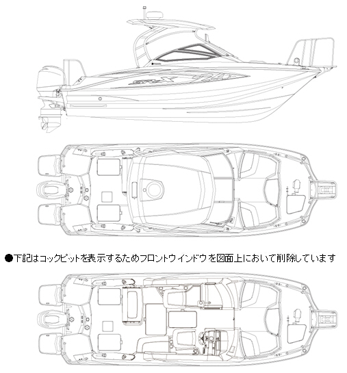 さまざまな遊びに合わせてカスタマイズできるマルチパーパスボート 「SRX 24」 新発売 広報発表資料