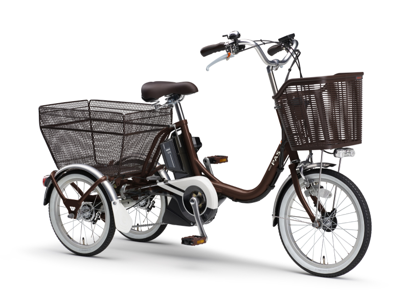 三輪の電動アシスト自転車「PAS ワゴン」2021年モデルを発売 