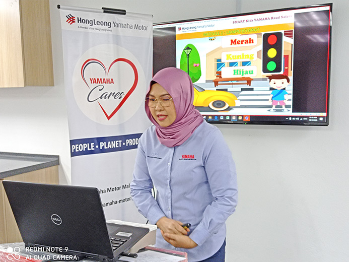 幼児向け交通安全教室をマレーシアで開催