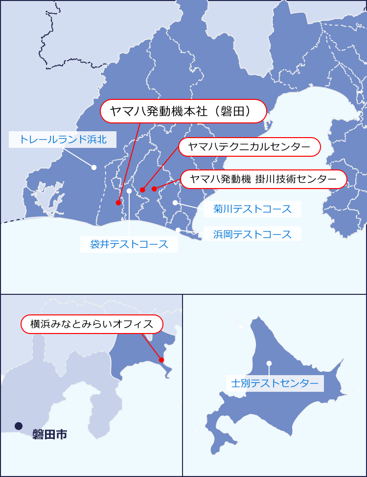 勤務地の図