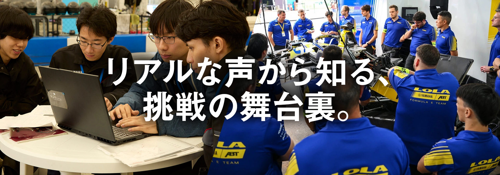 リアルな声から知る、挑戦の舞台裏。