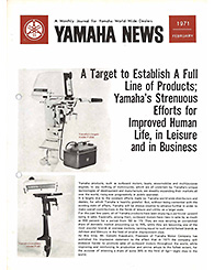 1971 Yamaha News No.2