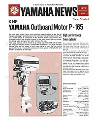 1971 Yamaha News No.6