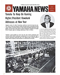 1972 Yamaha News No.1
