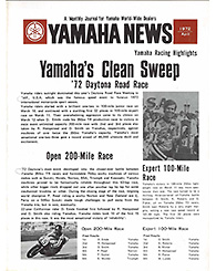 1972 Yamaha News No.4