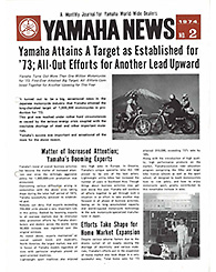 1974 Yamaha News No.2
