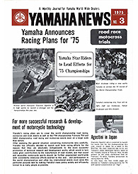 1975 Yamaha News No.3