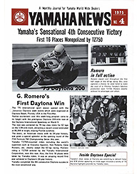 1975 Yamaha News No.4