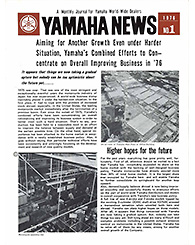 1976 Yamaha News No.1