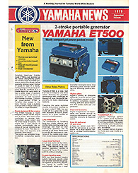 1979 Yamaha News Special