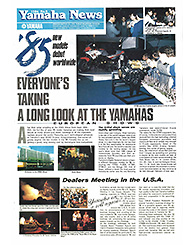 1984 Yamaha News No.9