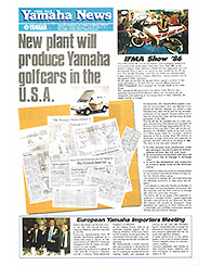 1986 Yamaha News No.9