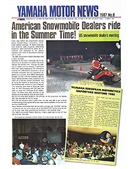 1987 Yamaha News No.6