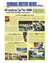 1989 Yamaha News No.6