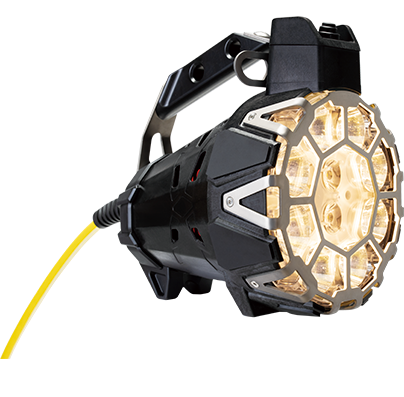 LED可搬式投光器「X BUSTER LED（クロスバスター） 」消防向け市販モデル