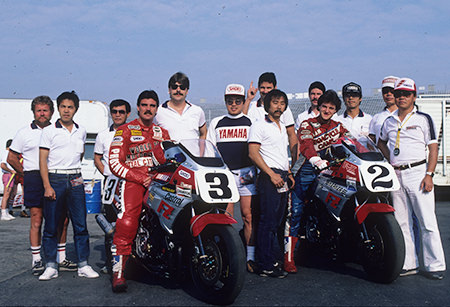 FZ750 in デイトナ200 (1985年)